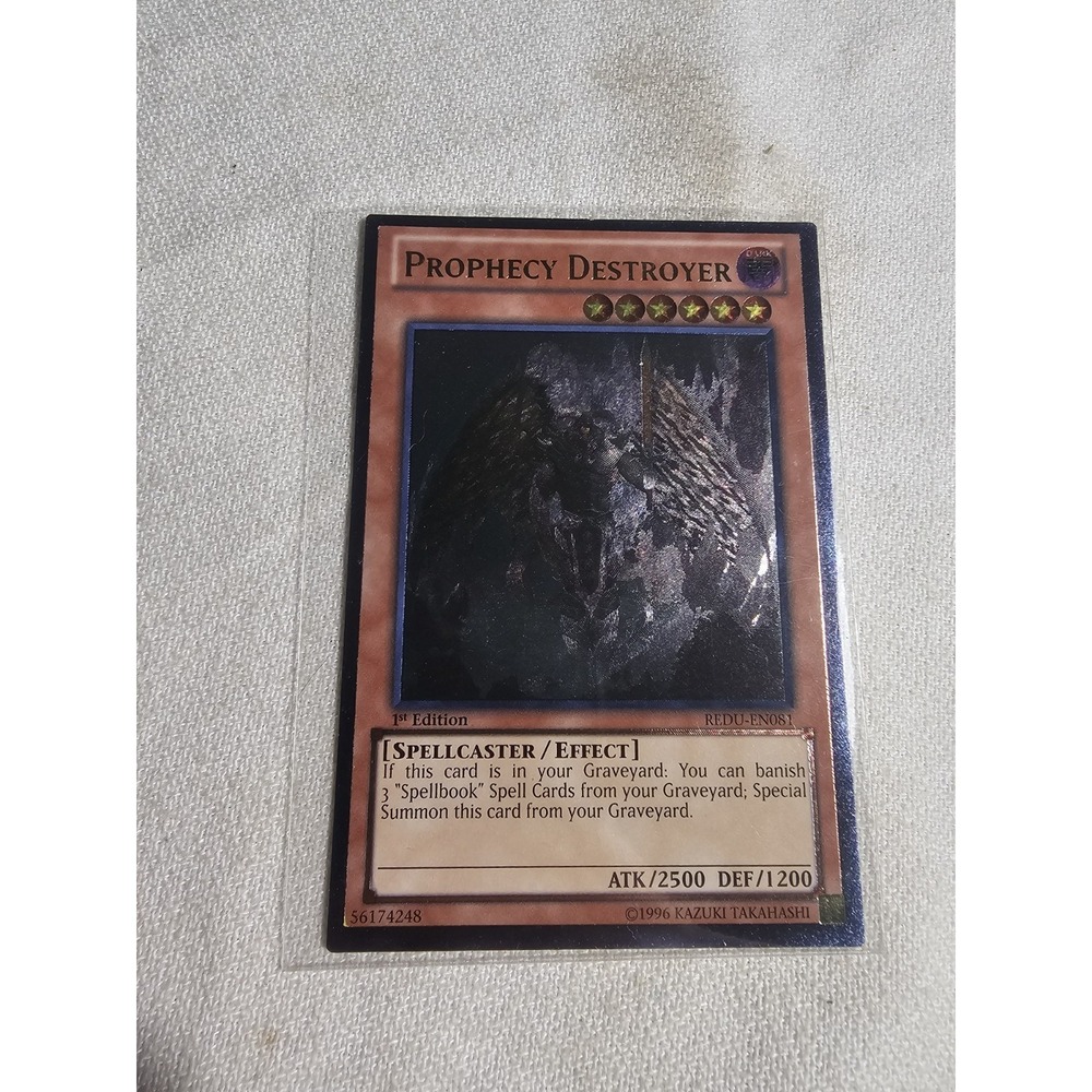 Yugioh Prophecy Destroyer REDU-EN081 Ultimate Rare 1st Edition NM